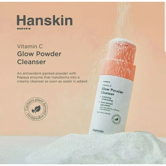 HANSKIN Hyaluron Skin Essence, Pore Cleansing Oil & Glow Powder Cleanser NWOB - Picture 5 of 6